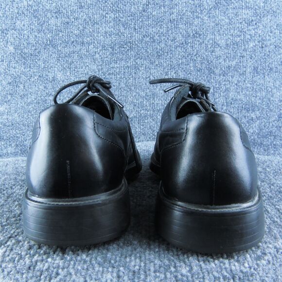 Bostonian Flexlite Men Derby Oxfords Shoes Size 8 Medium Black Leather Lace Up - Picture 5 of 10